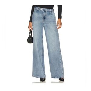 GRLFRND Light Blue Flare Jeans